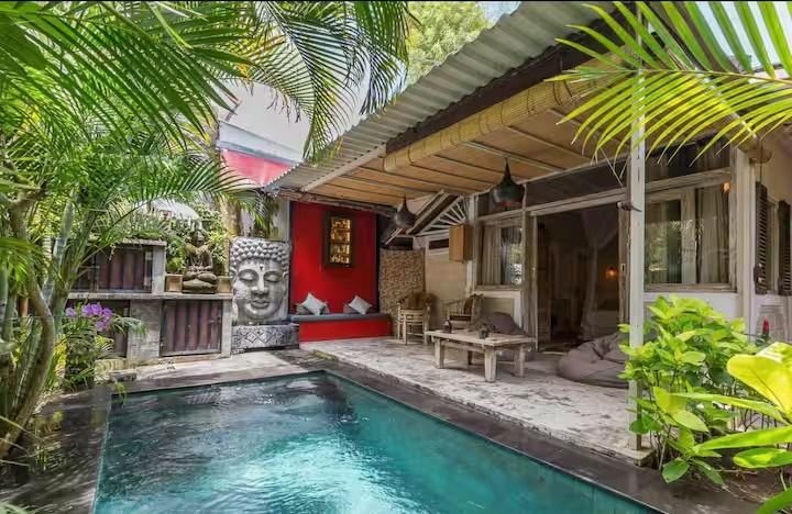 Villa Dua De Is Seminyak, Bali — terrace and swimming pool