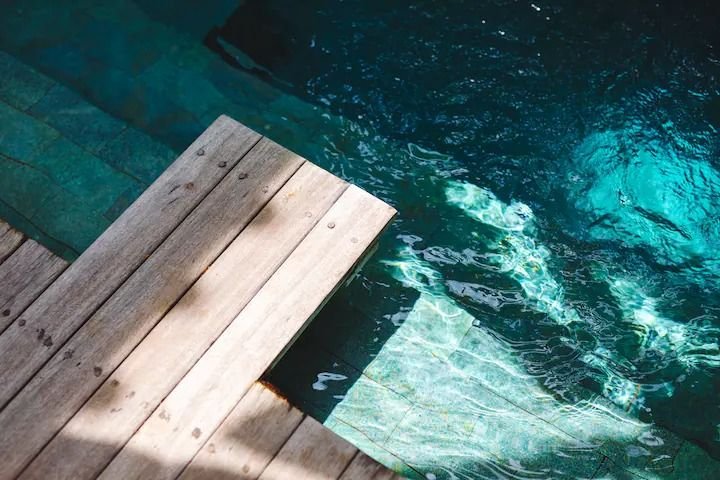 Villa Vickary Seminyak, Bali — close-up of turquoise pool water